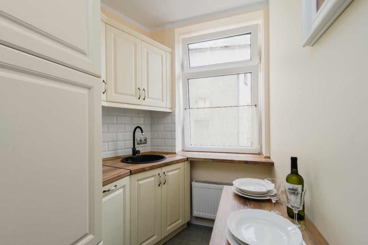 Apartament Starowka Gdansk Osiek Apartman Kültér fotó