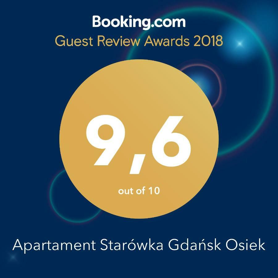 Apartament Starowka Gdansk Osiek Apartman Kültér fotó